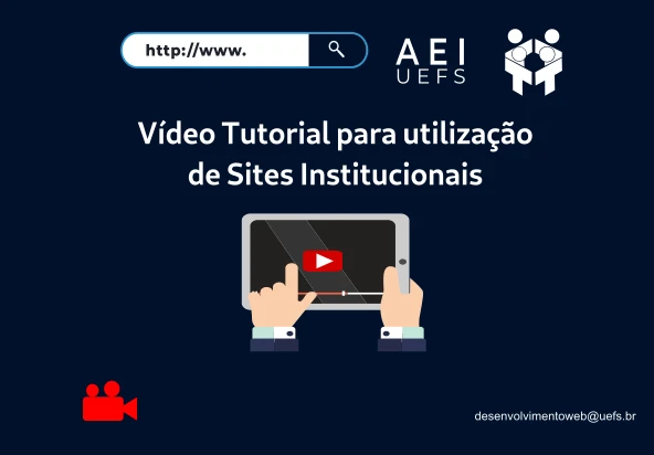 Vídeo tutoriais para administração de sites institucionais